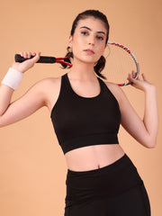 Cukoo Black Sports Bra Only