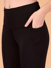 Cukoo Black Sports Bra and Legging Set