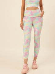 Cukoo Tie-Dye Rainbow Color Legging/Yoga Pant