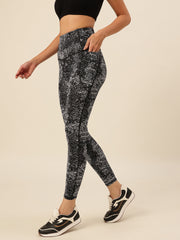 Cukoo Grey Starry Leggings/Yoga pants