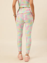 Cukoo Tie-Dye Rainbow Color Legging/Yoga Pant