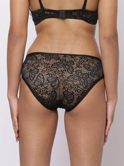 CUKOO Lacy Black Panty
