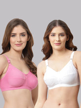 CUKOO Women Pack Of 2 Pure cotton Non Padded Everyday Bra