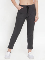 Cukoo Comfy: Grey Trouser for Women - Cukoo