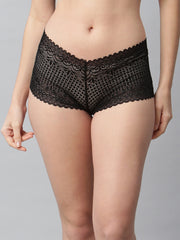 CUKOO Lacy Black Panty - Cukoo