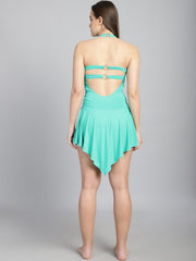 CUKOO Padded Solid Sea Green Swimwear