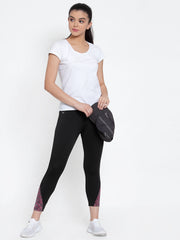 Cukoo Active Wear: Black Workout/Track Pants for Women PINK - Cukoo