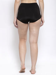 CUKOO Women Black High Waist Bikini Bottoms - Cukoo