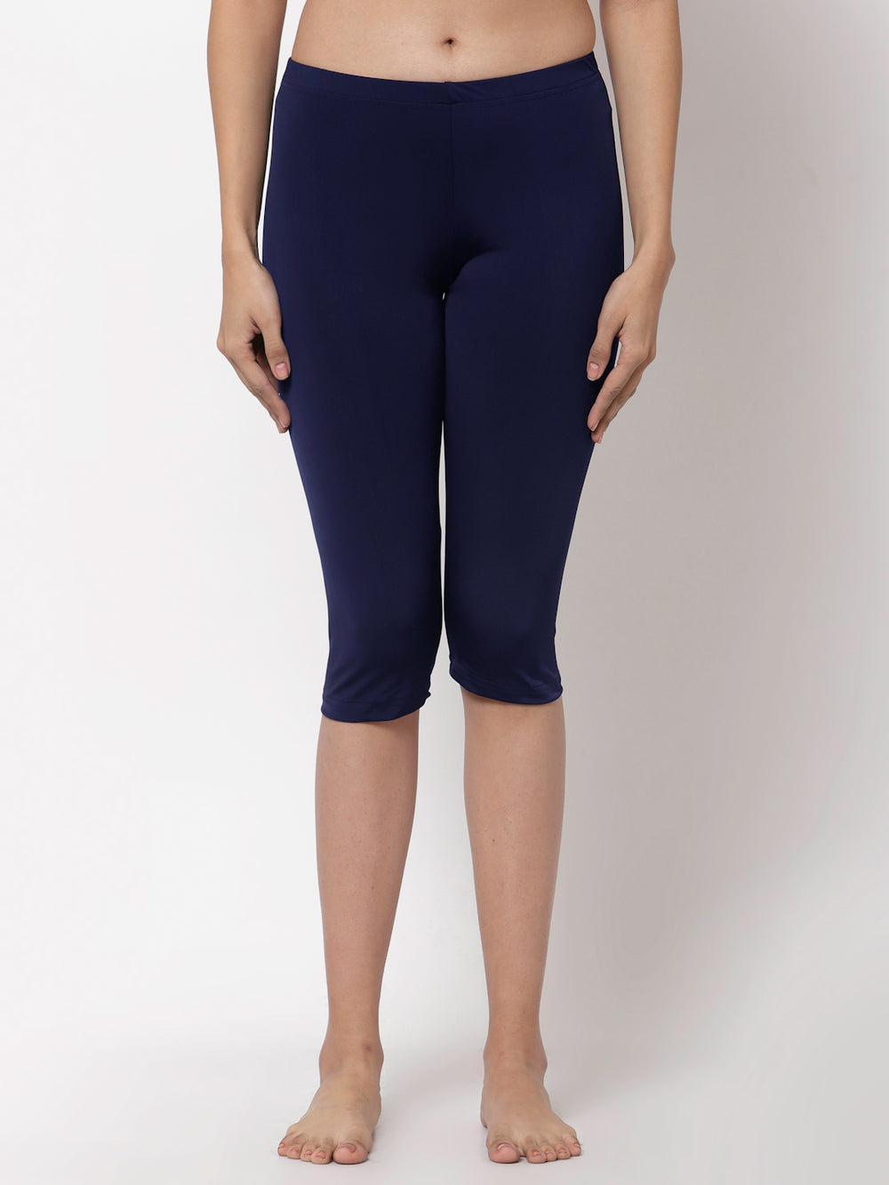 CUKOO Women Solid Blue Swim Bottoms - Cukoo