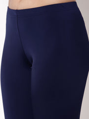 CUKOO Women Solid Blue Swim Bottoms - Cukoo