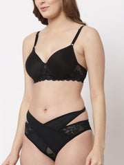 CUKOO Lacy Black Lingerie Set - Cukoo