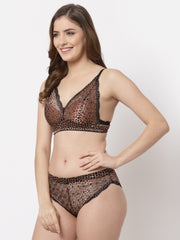CUKOO Lacy Copper Lingerie Set - Cukoo