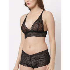 CUKOO Lacy Black Lingerie Set - Cukoo