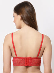CUKOO Lacy Red Bra - Cukoo