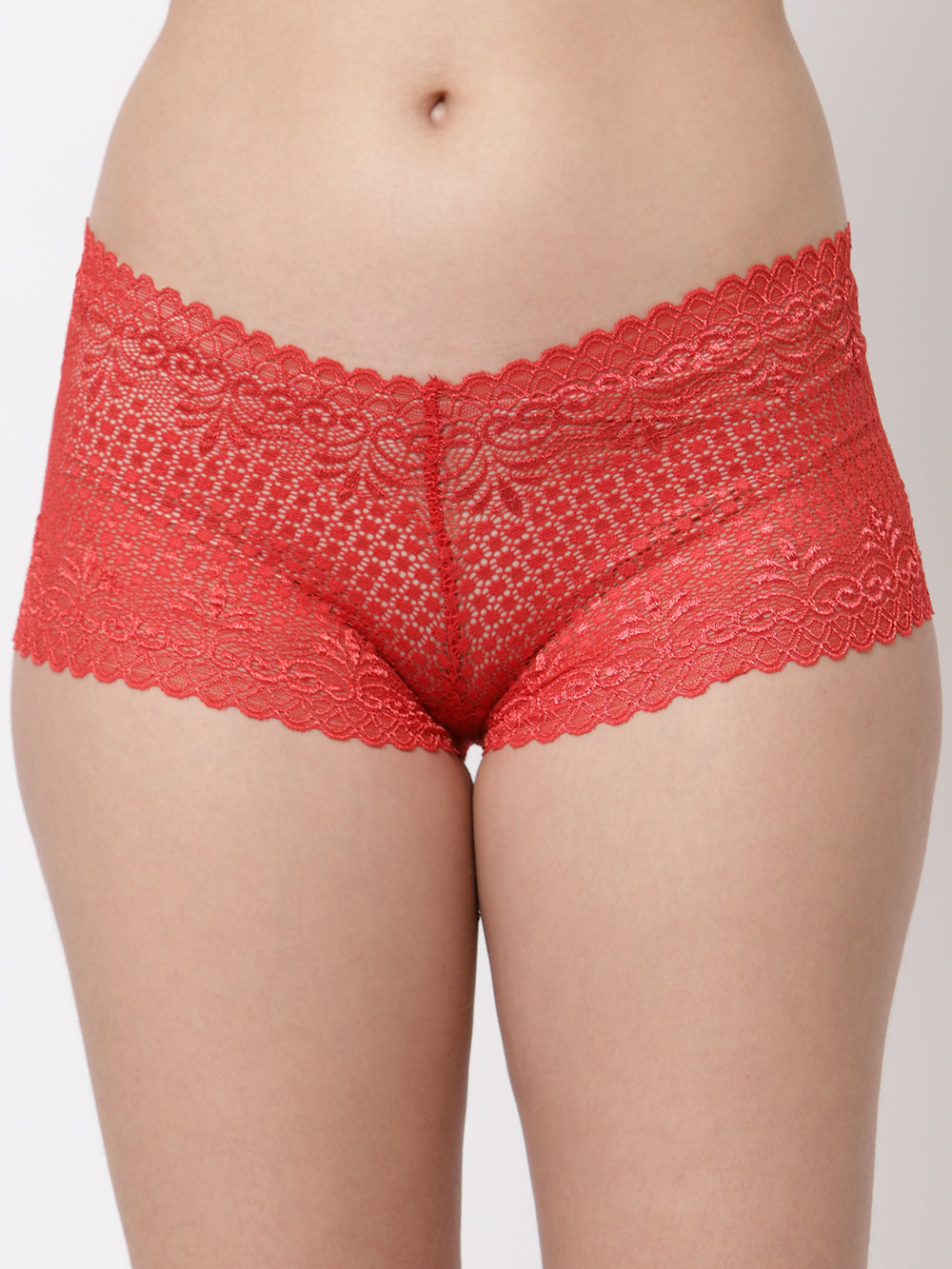 CUKOO Lacy Red Panty - Cukoo