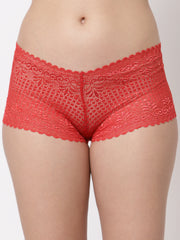 CUKOO Lacy Red Panty - Cukoo