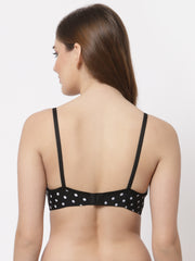 CUKOO Polka Dot Lightly Padded Everyday Bra - Cukoo