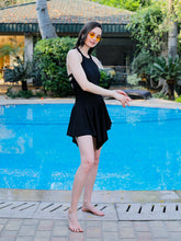 CUKOO Padded Solid Black  Swimsuit
