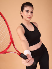 Cukoo Black Sports Bra Only