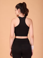Cukoo Black Sports Bra Only