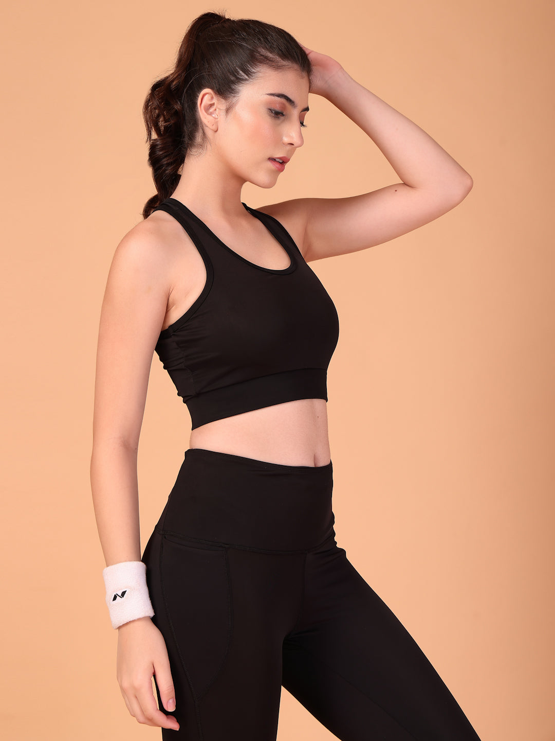 Cukoo Black Sports Bra Only