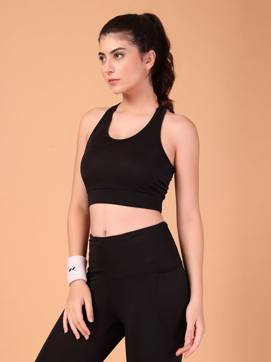 Cukoo Black Sports Bra Only