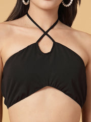CUKOO Midnight Allure Black Resort Wear Co-Ord Set | Beach Wear– The Ultimate Beach-to-Bar Look!