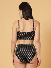 CUKOO Padded Polka-Dot Bikini