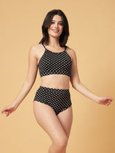 CUKOO Padded Polka-Dot Bikini