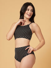 CUKOO Padded Polka-Dot Bikini