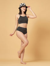 CUKOO Padded Polka-Dot Bikini