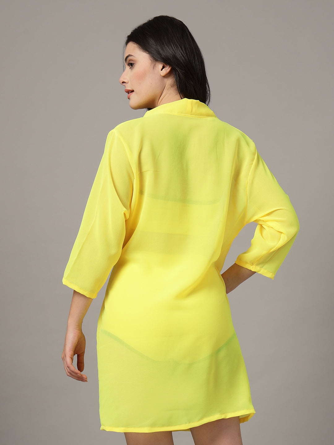 CUKOO Sunshine Sheer Cover-Up (Only Sarong)