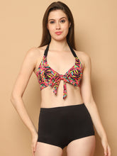 CUKOO Padded Floral Print Tankini Swimwear