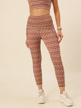 Cukoo Beige Retro waves Legging/Yoga Pants