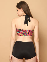 CUKOO Padded Floral Print Tankini Swimwear