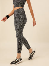 CUKOO Black Leopard Print Legging/Yoga Pant