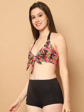 CUKOO Padded Floral Print Tankini Swimwear