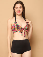 CUKOO Padded Floral Print Tankini Swimwear