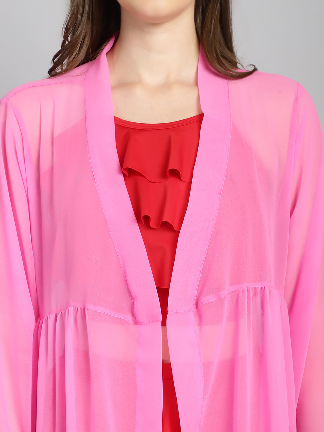 Swimwear Long ruffled cover up (Only Sarong)