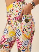 Cukoo Multicolor Floral Dotted Leggings/Yoga Pants