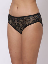 CUKOO Lacy Black Panty