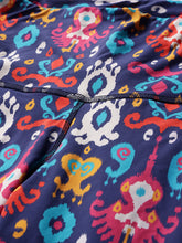 CUKOO Purple Ikat Inspired Print Legging/Yoga pant
