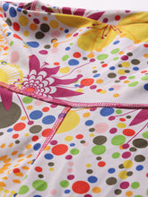 Cukoo Multicolor Floral Dotted Leggings/Yoga Pants