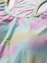 Cukoo Tie-Dye Rainbow Color Sports Bra and Legging Set