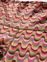 Cukoo Beige Retro waves Legging/Yoga Pants