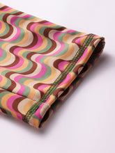 Cukoo Beige Retro waves Legging/Yoga Pants