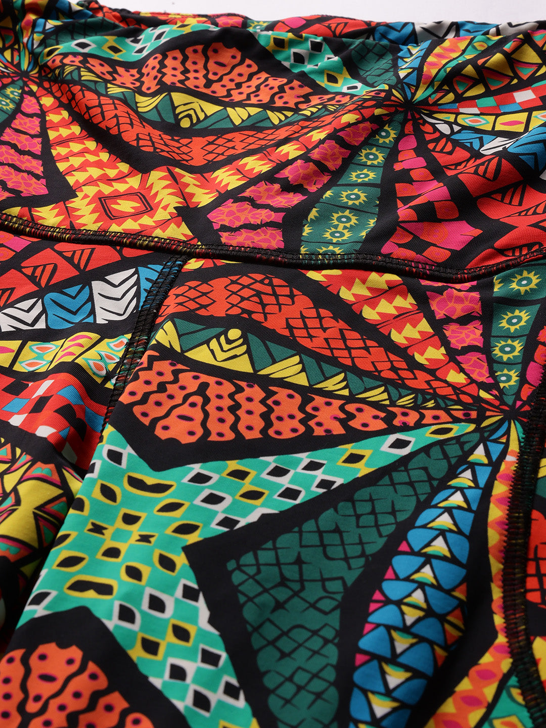 Cukoo Geometric multicolor Legging/Yoga Pants