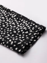CUKOO Black Leopard Print Legging/Yoga Pant