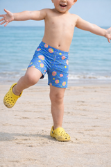 Blue Printed Boys swim shorts (Kids Swimsuit)