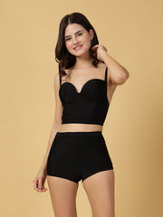 Padded Black 3 pc Swim Set